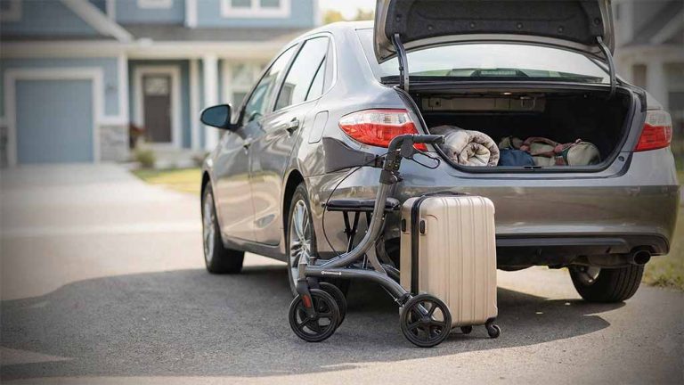 How To Fold A Rollator Walker For Travel and Storage (Easy Steps)