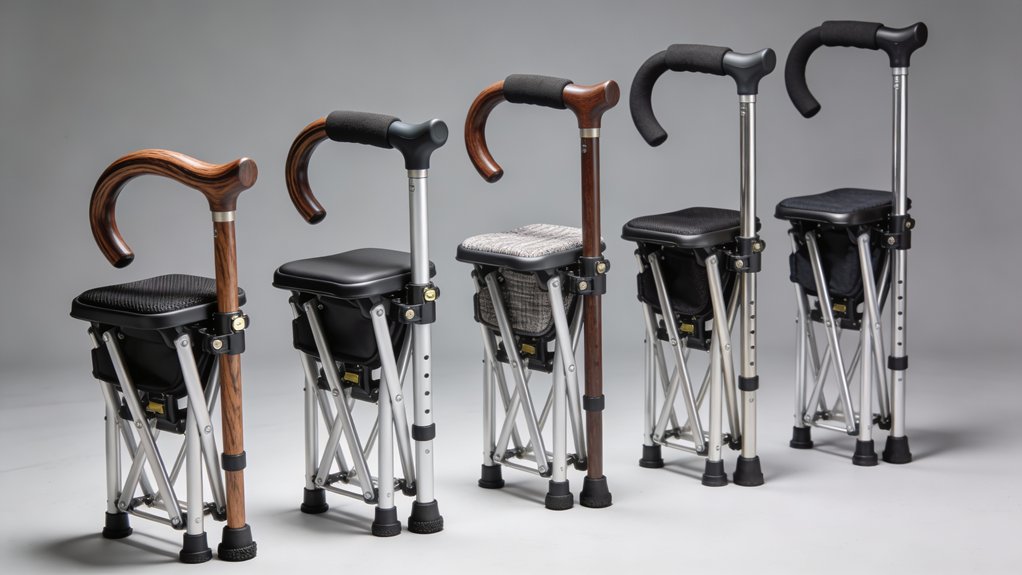 top seated walking canes